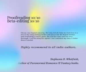 proofreading feedback